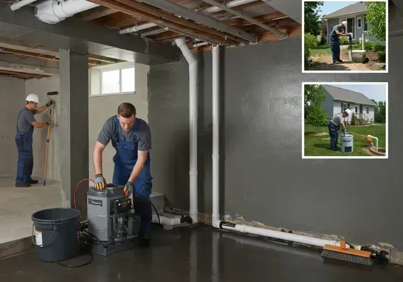 Basement Waterproofing and Flood Prevention process in Lexington, IL